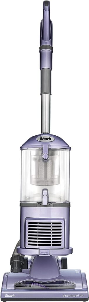 Shark NV352 Navigator Lift Away Upright Vacuum, Hepa Filter, Anti-Allergen Technology, Swivel Steering, Ideal for Carpet, Stairs,  Bare Floors, with Wide Upholstery  Crevice Tools, Lavender