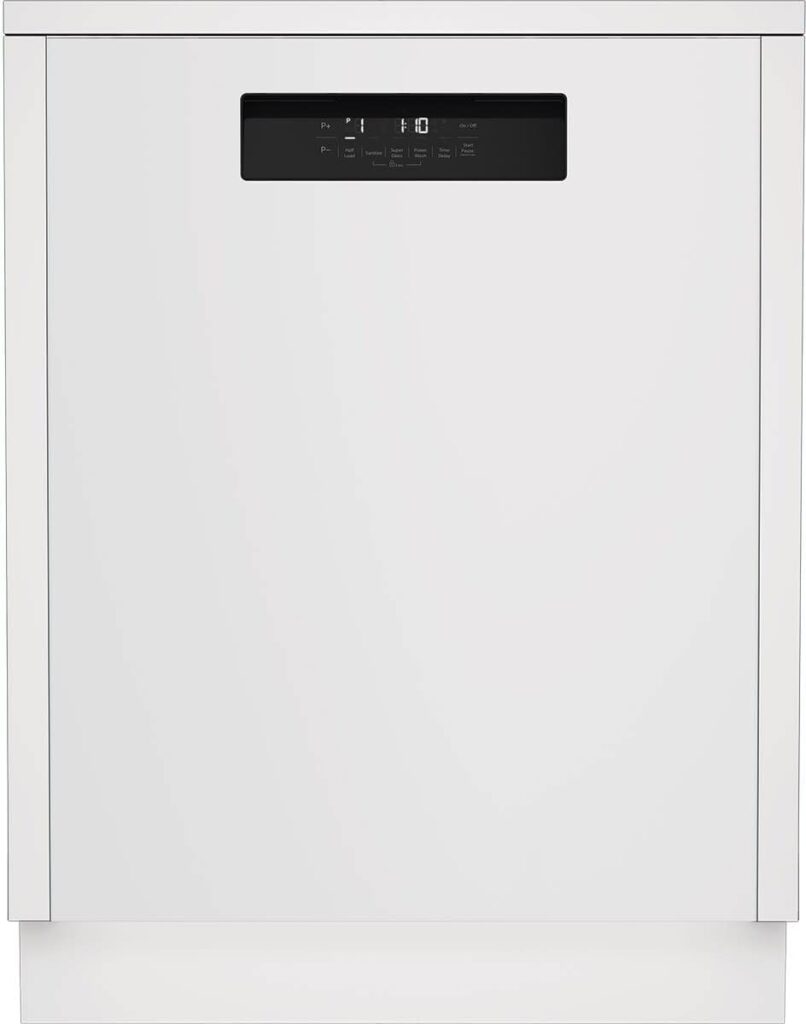 Blomberg DWT52600WIH 24 Inch Built In Full Console Dishwasher in white