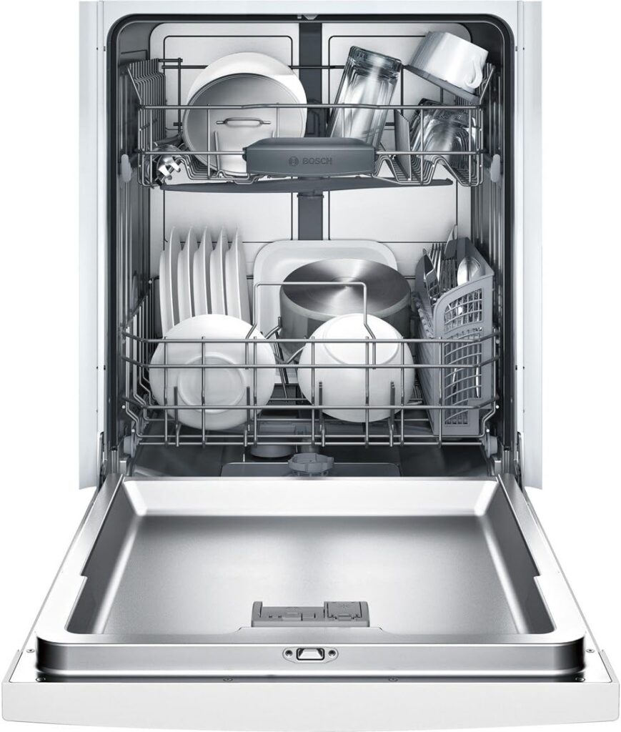 Bosch SHE3AR72UC Ascenta 24 White Full Console Dishwasher - Energy Star