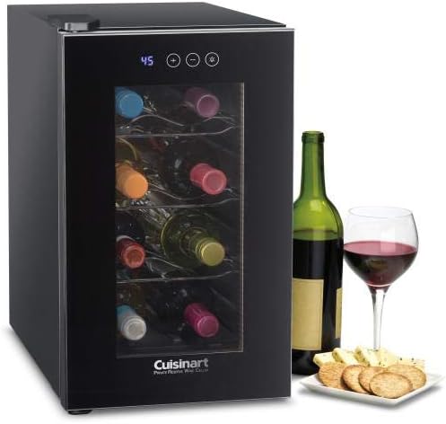 Cuisinart CWC-800CEN 8-Bottle Private Reserve Wine Cellar, Black