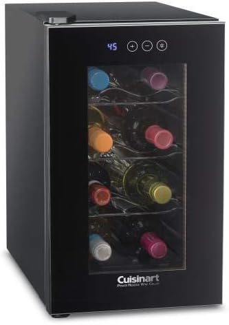 Cuisinart CWC-800CEN 8-Bottle Private Reserve Wine Cellar, Black