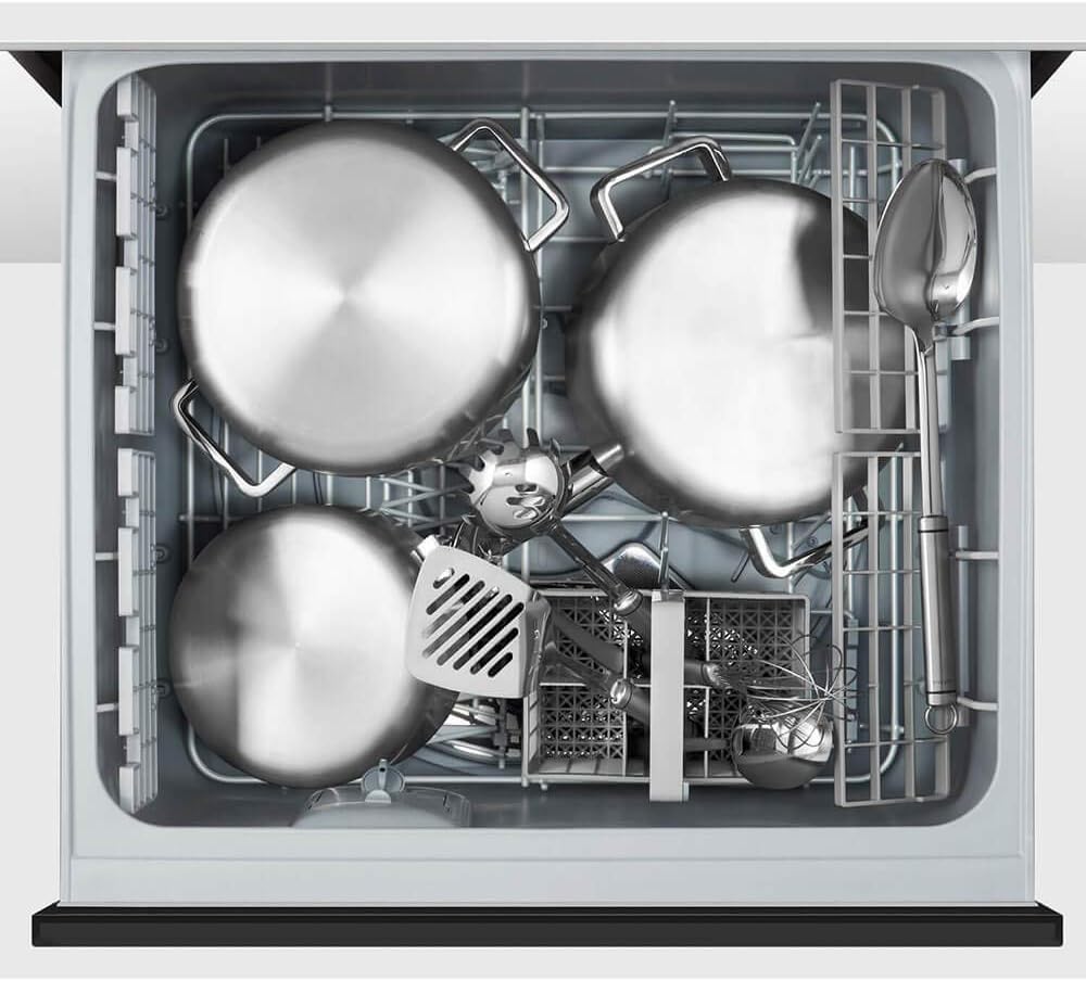 Fisher Paykel DD24SAX9N 24 Inch Drawers Full Console Dishwasher with 6 Wash Cycles, in Stainless Steel