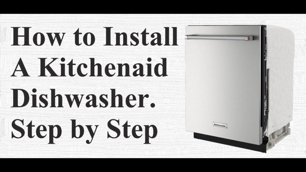 How Do I Install A Front Console For A KitchenAid Dishwasher?