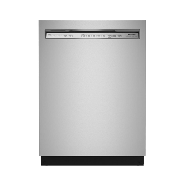 How Do I Install A Front Console For A KitchenAid Dishwasher?