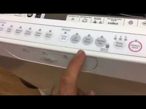 How Do I Reset The Console On My Kenmore Elite Dishwasher?