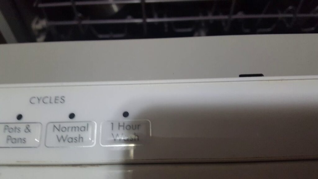 How Do I Reset The Console On My Kenmore Elite Dishwasher?