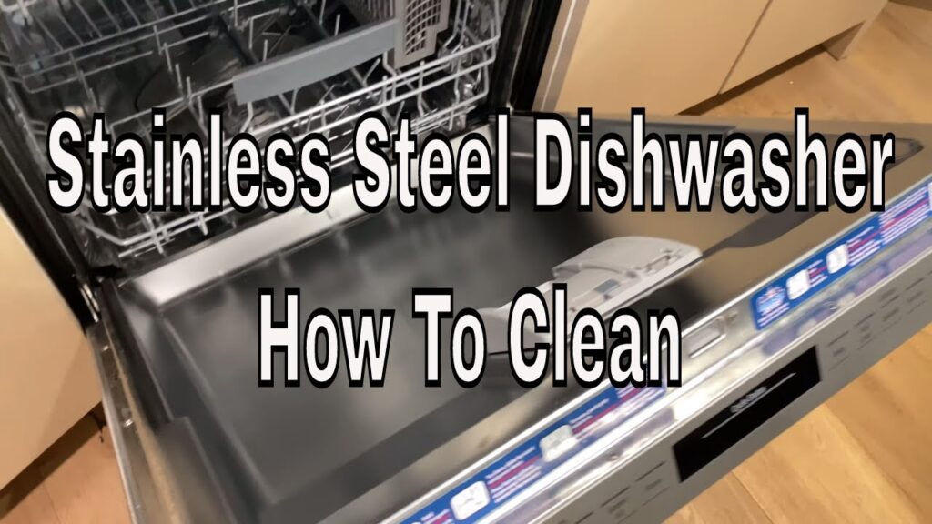 How Do You Clean And Maintain A Console Dishwasher?