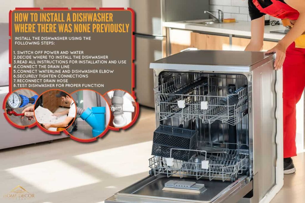 How Do You Install A Console Dishwasher?