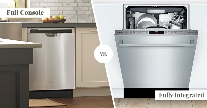 How Does A Console Dishwasher Differ From A Traditional Dishwasher?