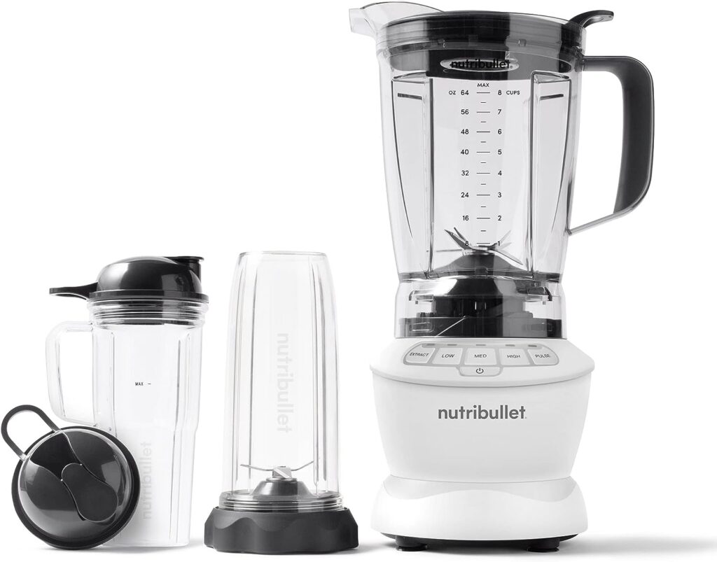 nutribullet Full-Size Blender Combo 1200W –Matte White