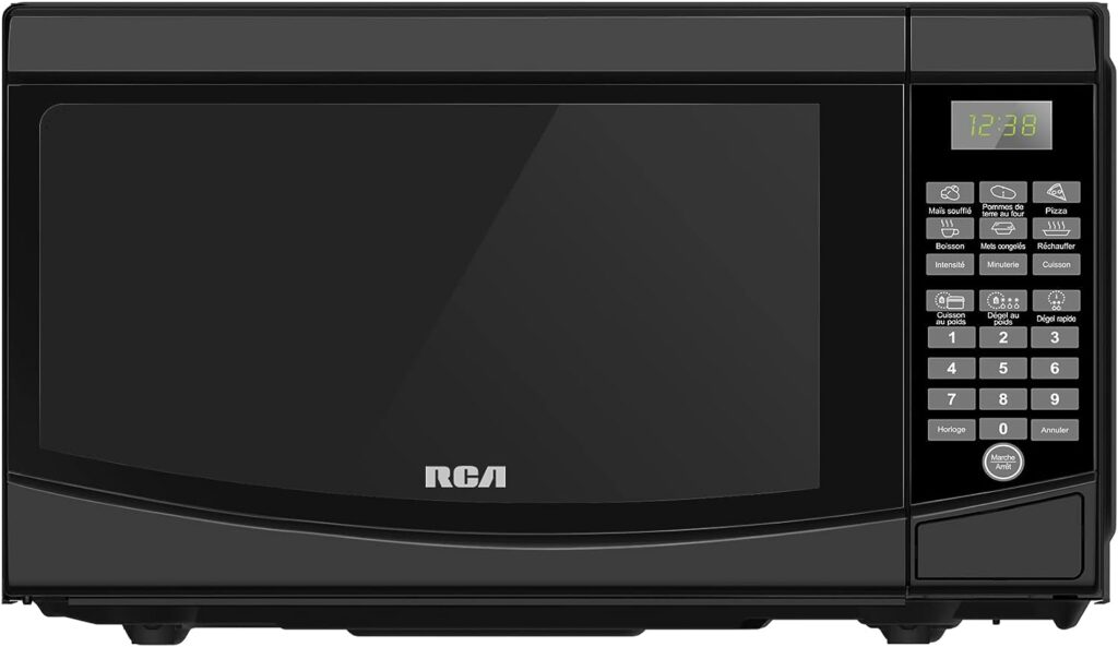 RCA RMW733-BLACK RMW733 0.7 Cu. Ft. Microwave, Black