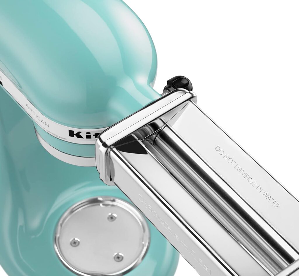 KitchenAid Artisan Series 5 Quart Tilt Head Stand Mixer with Pouring Shield KSM150PS, Removable bowl, Aqua Sky