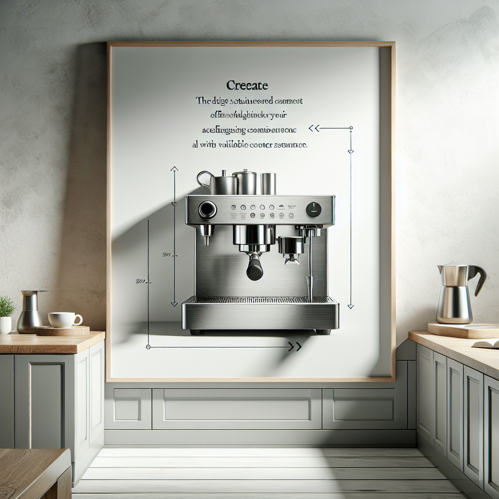 Comparing The Footprint: How Much Counter Space Do Stainless Steel Espresso Machines Need?