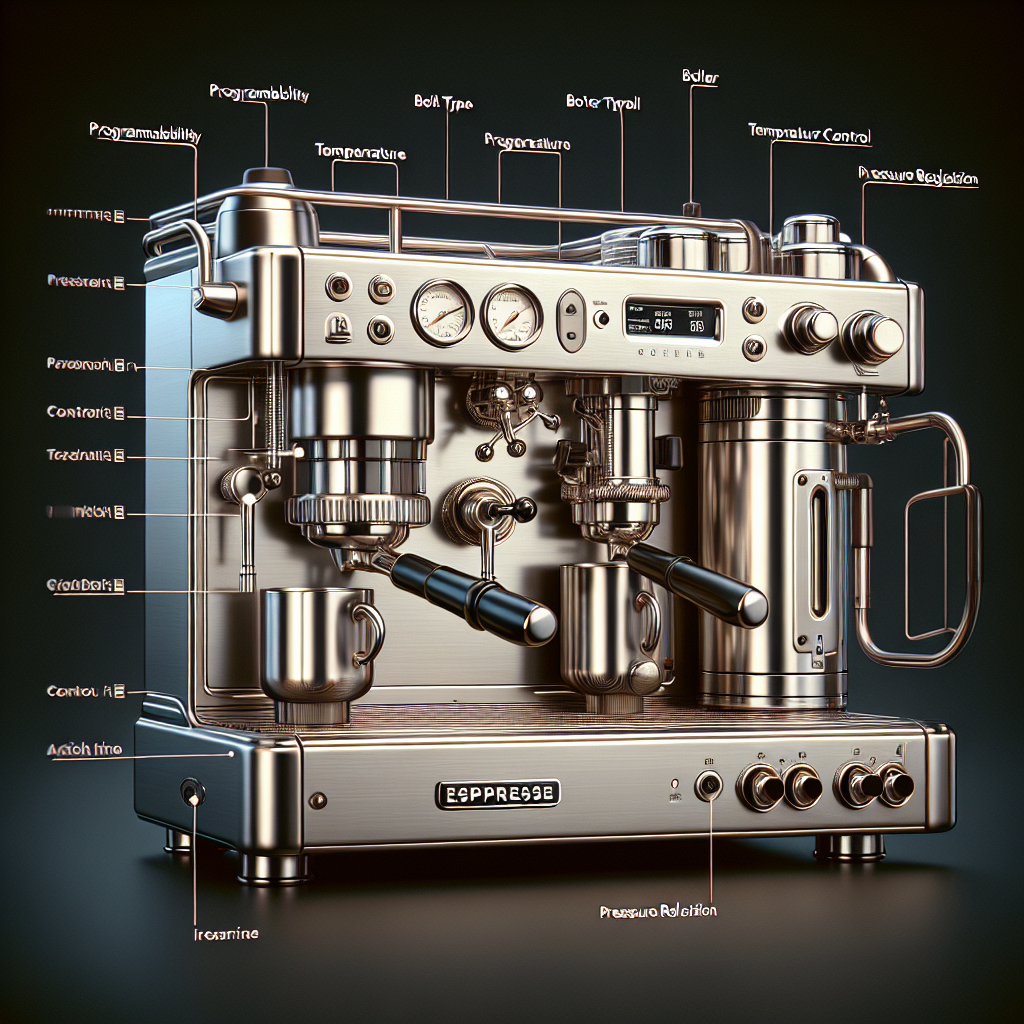 What Features To Look For In A High-End Stainless Steel Espresso Machine?