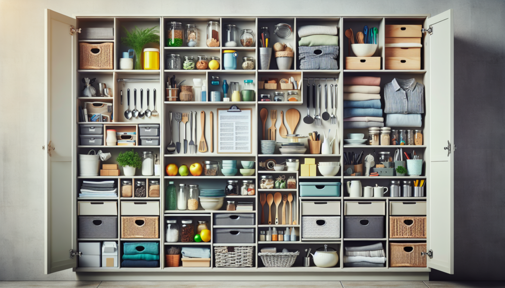 How To Maintain Your Organized Cabinets And Drawers