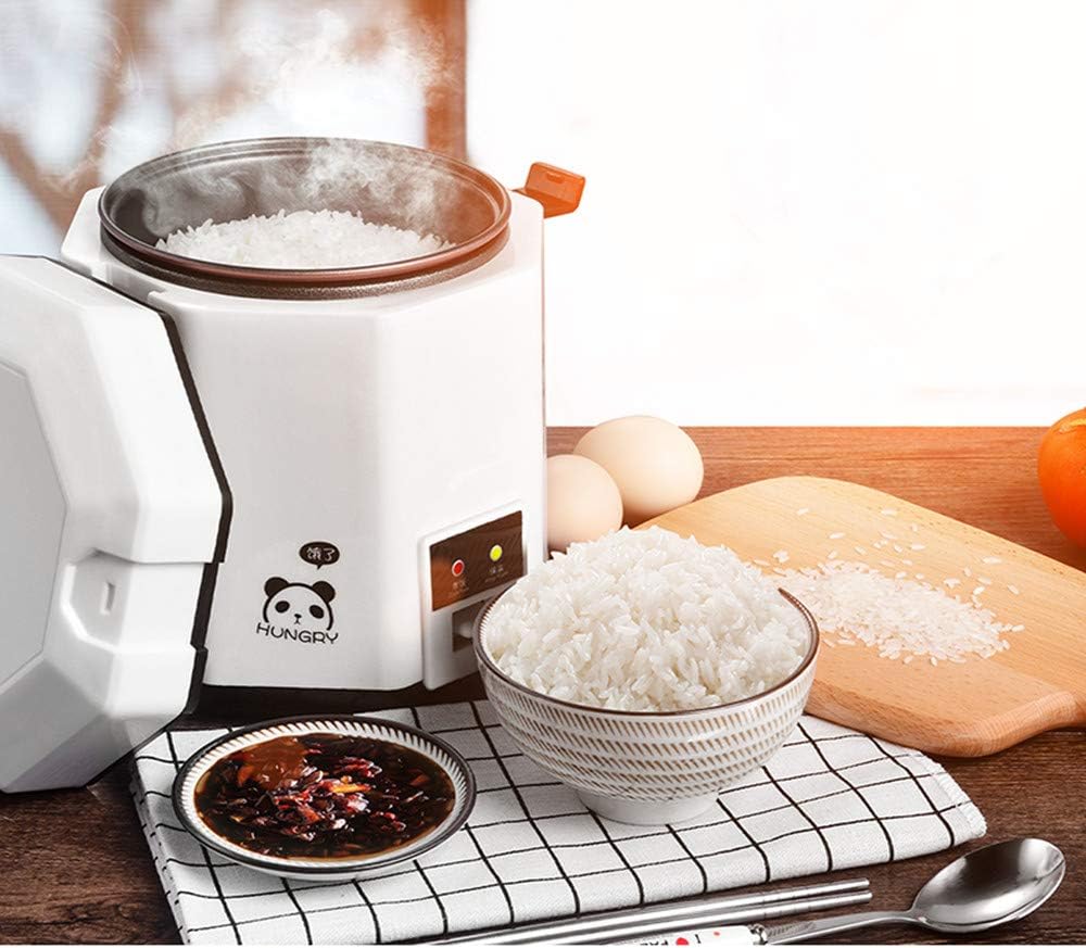 1.2L Mini Rice Cooker, Electric Lunch Box, Travel, Small, Removable Non-stick Pot, Keep Warm Function, Suitable For 1-2 People - For Cooking Soup, Rice, Stews, Grains  Oatmeal