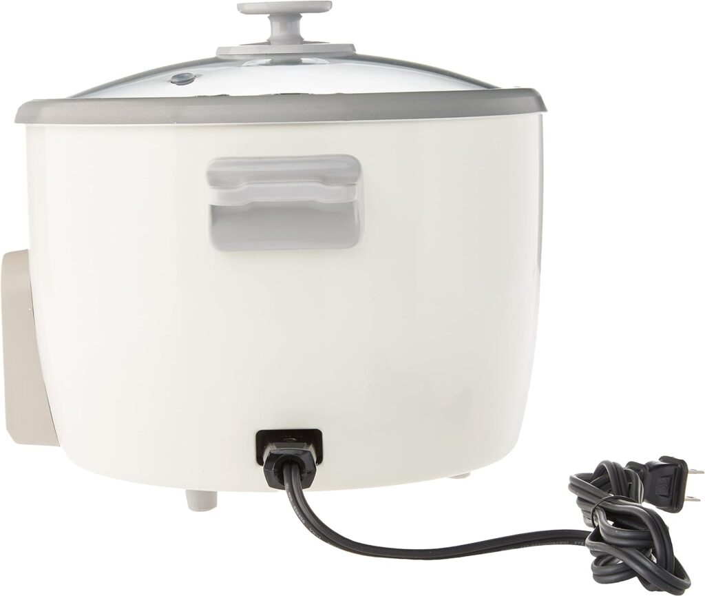 Zojirushi NHS-06 3-Cup (Uncooked) Rice Cooker, White (-WB)