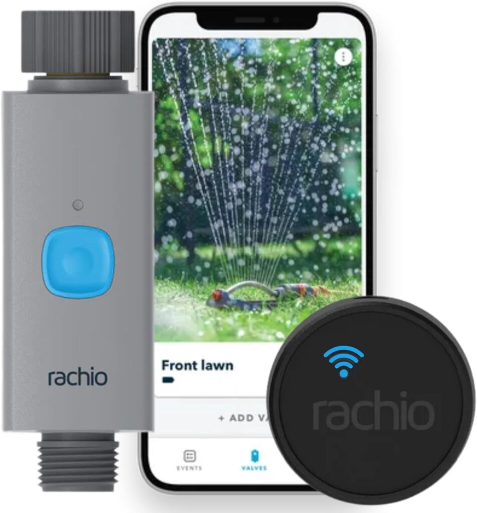 Rachio Smart Hose Timer with WiFi Hub for Outdoor Watering | Easy Faucet Install, Automate Water  Sprinkler Schedules for Lawn, Garden,  Yard Care.